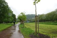 Bundeskanzler Scholz besucht Hochwassergebiete im Saarland