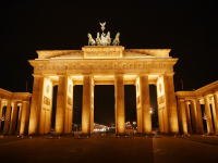 Lichtermeer in Berlin - Demonstration gegen Rechtsruck und AfD-Erstarken